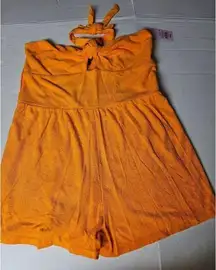 Wild‎ Fable Large Orange Romper