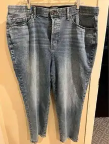 Torrid Size 18 Stovepipe Straight Classic Denim High-Rise Jeans