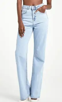 BOA Straight Leg High Rise Jeans