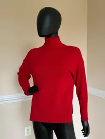 Mock Neck Pullover Knit Top Blouse Sweater Shirt Long Sleeve Winter Casual Top