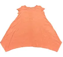 Pure Jill Petite XL Burnt Orange Swing Dress Soft Knit A-Line Comfy Travel NWOT