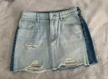 jean skirt