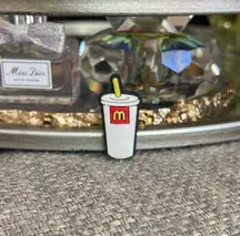 Shoe charm McDonald’s drink