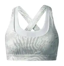 Lululemon Run: Stuff Your Bra III Palm Camo White Nimbus / White size 6