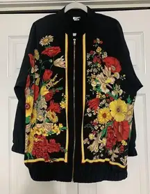 Vintage 90’s Sport Savvy Women’s Jacket Windbreaker Size 1X Colorful Graphics