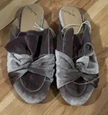 A New Day Velvet Mules SZ9.5 New