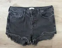 Forever 21 Women's Black Denim Shorts