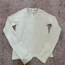 Lululemon long sleeve swiftly tech race length size 2