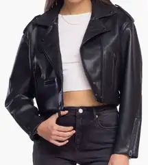 Blanknyc High Standard Moto Jacket Vegan Leather Size XL