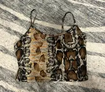 Snake Skin Tank Top