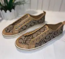 GUESS Brown/Tan Trainers Size 6