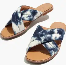 Madewell NWT  The Skyler Slide Sandal in Tie-Dye