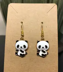 Panda Bear Earrings
