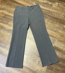 Talbots Signature Boot Cut Dress Pants Womens Size 10 Petite Gray Work Office