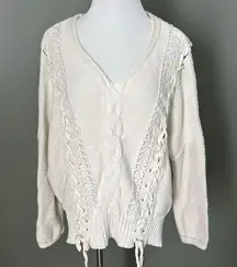 Vintage Havana Laced Sweater