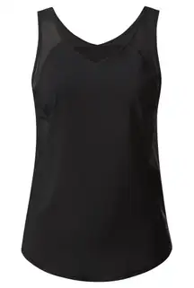 Lululemon Run With The Sun Tank Woven Swift Ultra Black Size 4