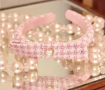 New stoney clover lane Skinny Bow Headband in Cupcake