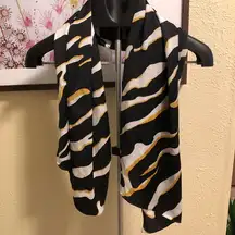 Animal Print Thick Oval Scarf