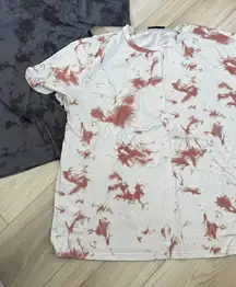 Shein Curve Tie Dye T-Shirt‎ Plus Size Top Oversized XL Set of 2