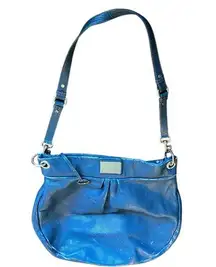 XL Blue Marc by Marc Jacob’s blue satchel purse