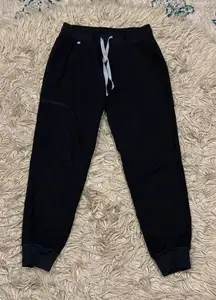 Figs black scrubs pants size XS petite