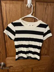 Kirious Striped Crop Shirt