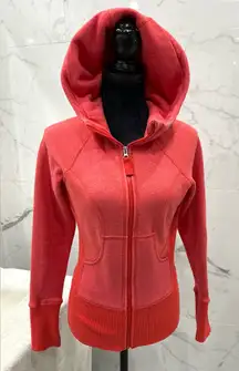 Hooded soft performance jacket🧡🧡🧡