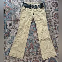 Vintage Diesel Low Rise Bootcut Khaki Pants Size 27