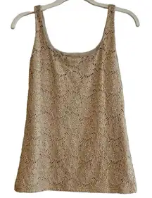 White House Black Market Women’s Lace Tank Small