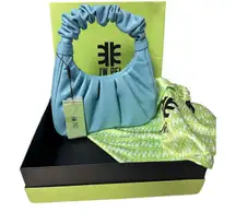 NWT JW PEI GABBI RUCHED HOBO HANDBAG -ICE