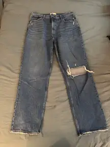 Abercrombie Jeans Ultra High-Rise Curve Love 90s Straight