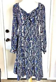 Cheztu Empire Waist Bow Dress