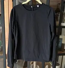 Lululemon long sleeve tee top sweatshirt Run Warm Up Crew zipper crewneck shirt