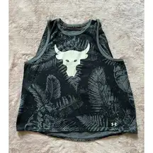 Under Armour  Women's Project Rock Heat Gear Tank Top Camo Size Large