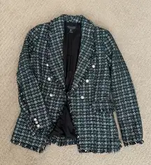 Black And Green Blazer