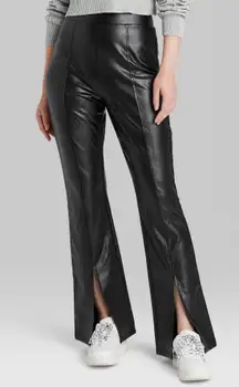 Faux Leather Pants