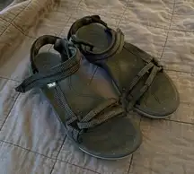 Teva Black Adjustable Sandals
