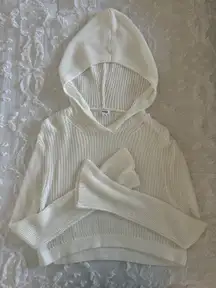 Garage Cropped Knit Sweater