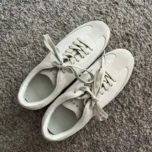 Never Worn (But to Try On) CROSTY White Suede Sneakers Womens 8.5