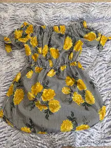 Hint of Blush Dress Floral