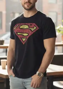 Men’s DC Comics Superman Word Logo T-Shirt