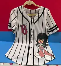 Bratz doll Jersey Top Baseball shirt L