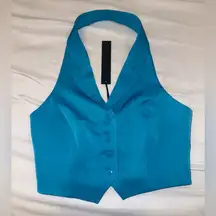 Revolve/House of Harlow 1960 Blue Vest Top