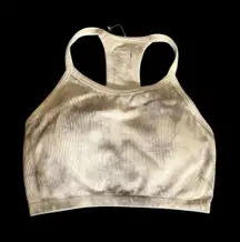 Jockey Sports Bra‎ White Tie Dye Size Large