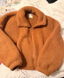 Soft Fuzzy Brown jacket