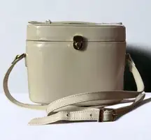 Vintage  Train Case Crossbody Bag