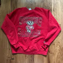 University of Wisconsin Champion Sweatshirt Badgers