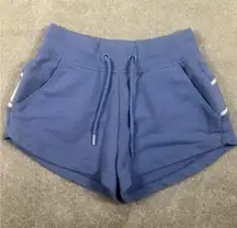 ivy park logo shorts blue sweatshirts xxs