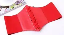 Corset Belt Red New