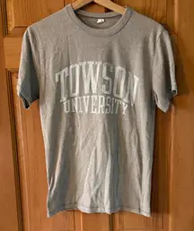 Towson University Size Small Alternative Brown Men's or Women's T-Shirt